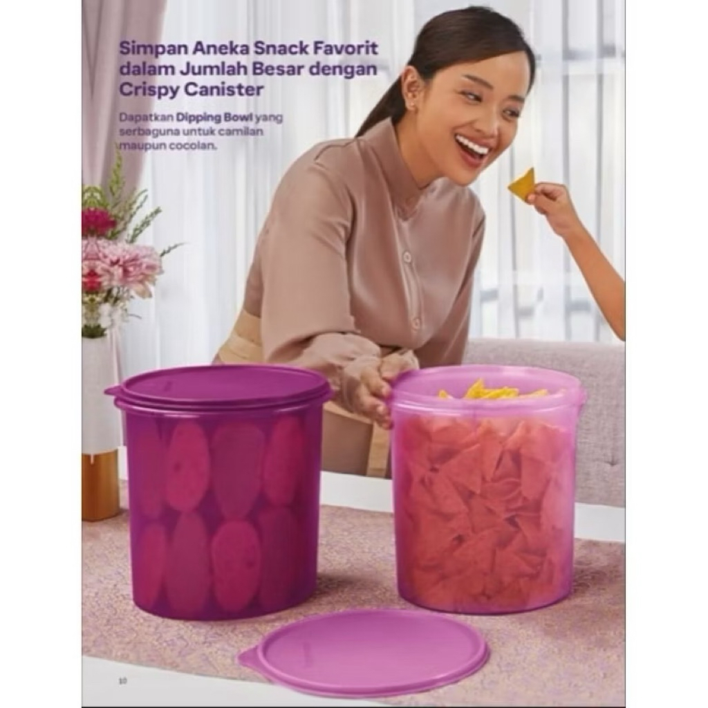 Cryspy Canister 5L Tupperware