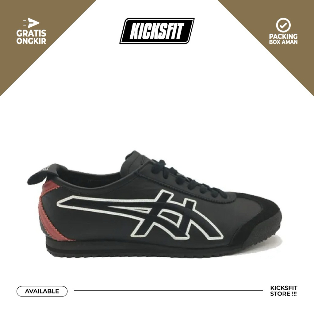 Sepatu 0nitsuka Tiger X Givenchy Black Original BNIB