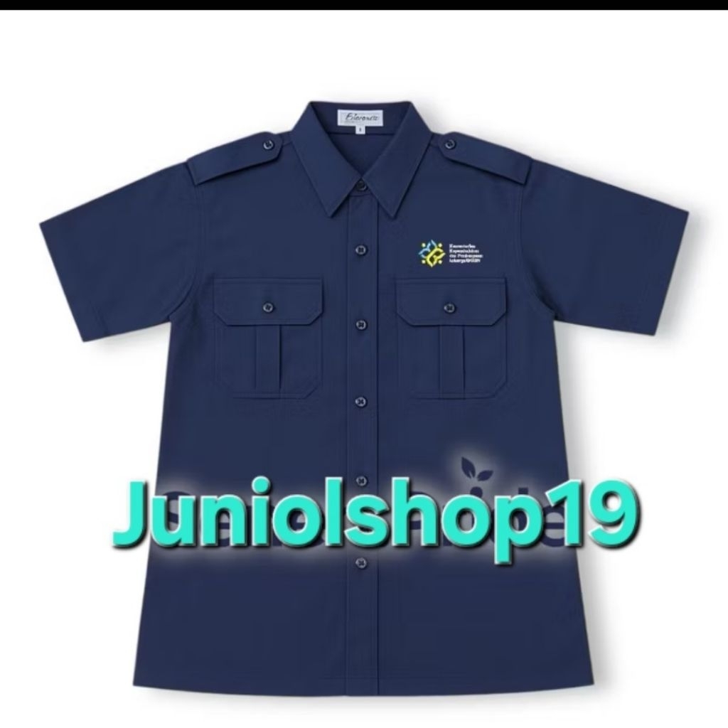 KEMEJA DINAS KEMENDUKBANGGA/SERAGAM BKKBN/KEMEJA BKKBN BORDIR/SERAGAM BKKBN TERBARU BORDIR
