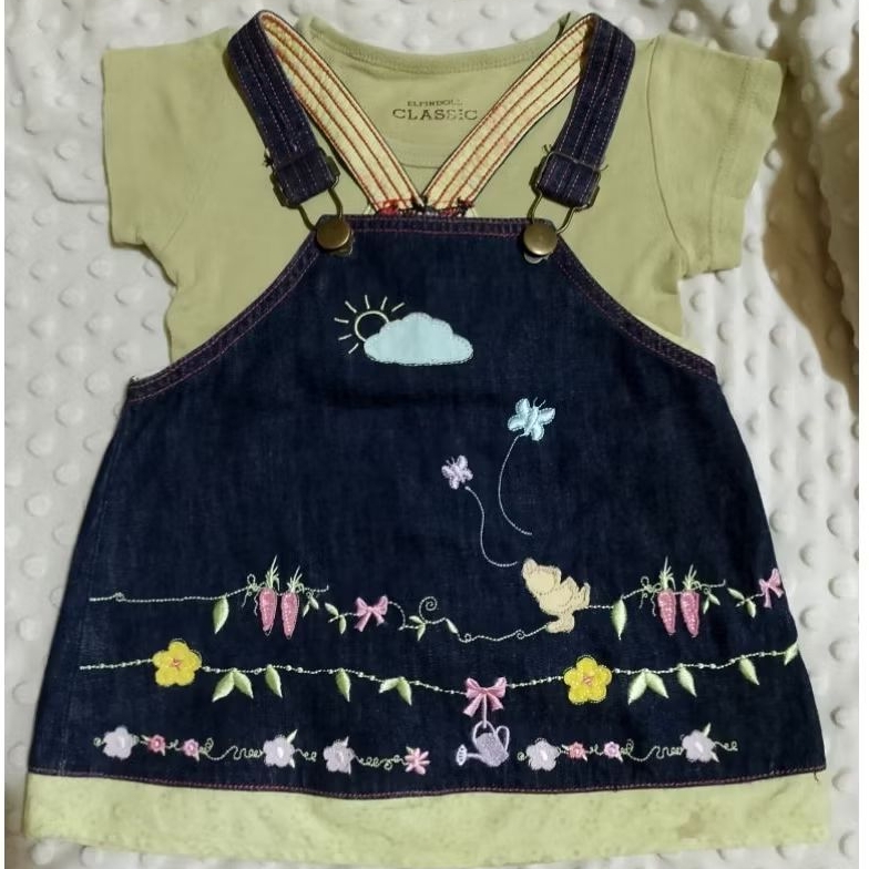 preloved overall bayi + inner