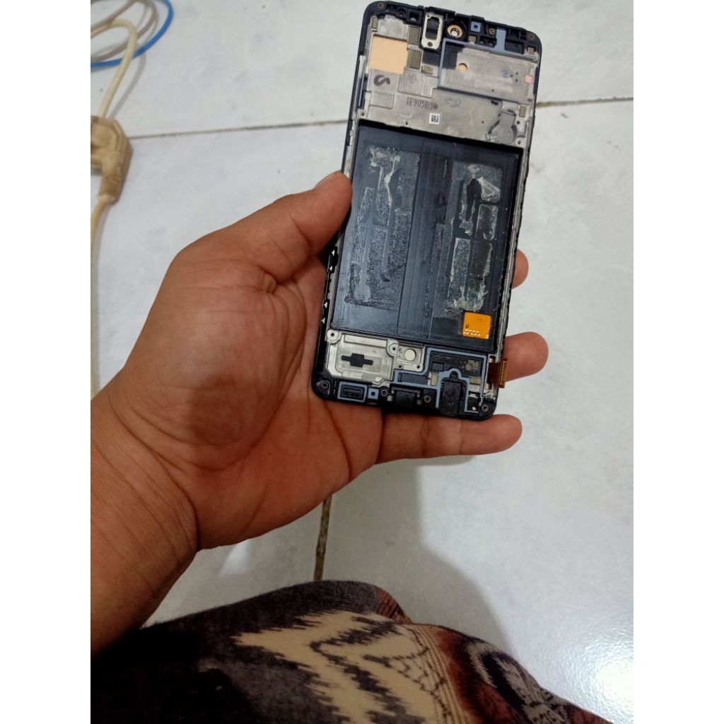 frame tatakan lcd samsung a51 ori copotan