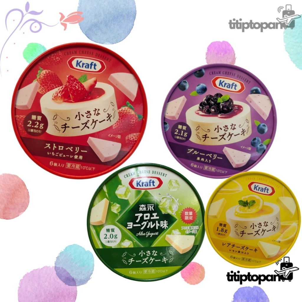 

KRAFT CREAM CHEESE DESSERT ISI 6 Blok