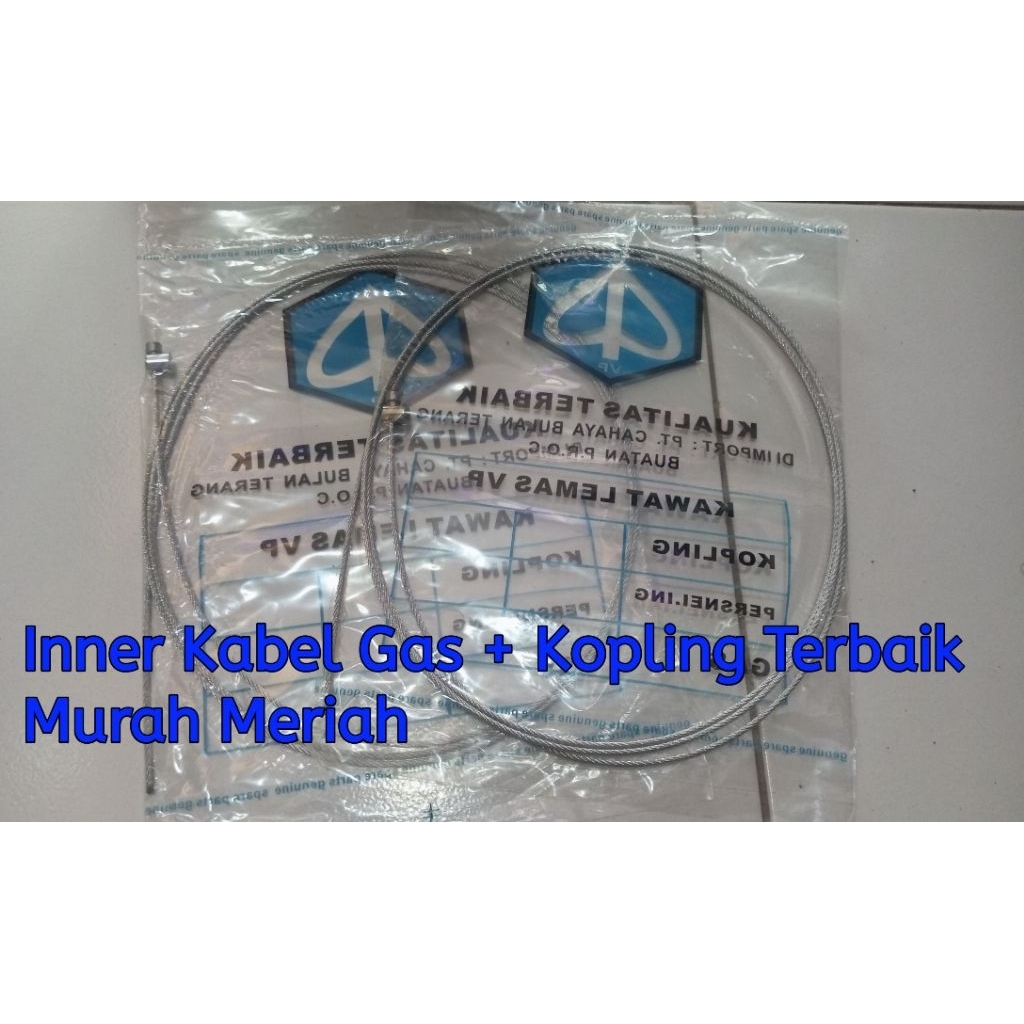 Kabel Gas/Kabel Seling Kopling INNER KABEL Seling Panjang Semua Motor Kabel Gas Kopling