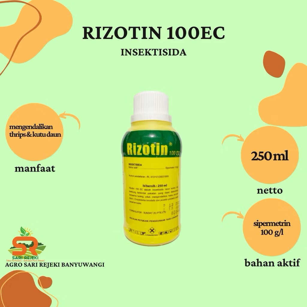 Rizotin 250ml, insektisida