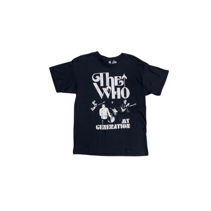 Kaos Band The Who Clap Hands My Generation Tshirt Black