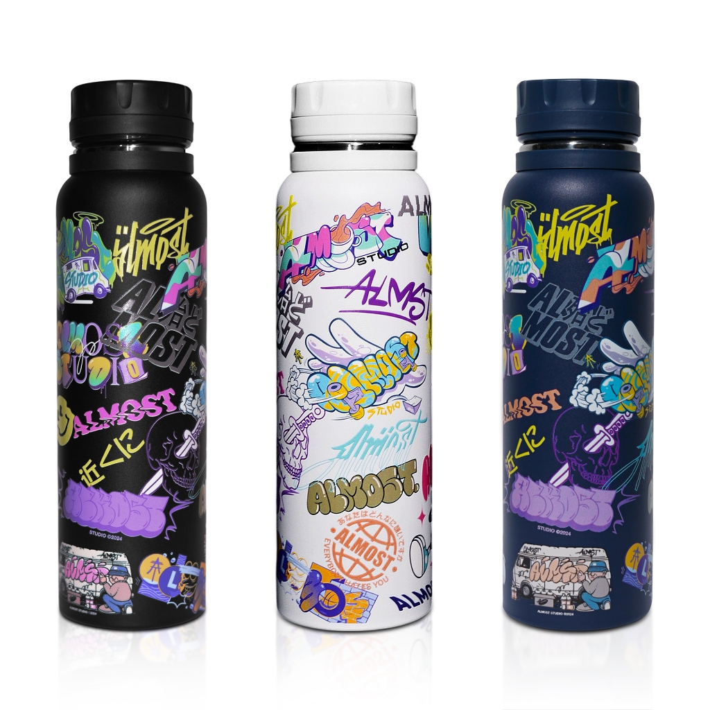 Almost Studio Vessel Thermos Cup Vacuum Insulated Collection - Botol Tumbler Stainless Steel Tahan P