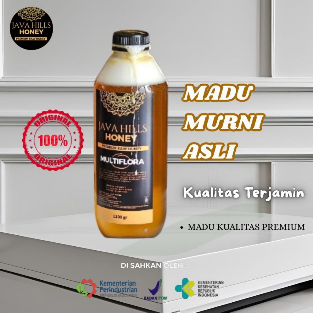 

MADU ASLI MURNI TANPA CAMPURAN ORIGINAL UNTUK KESEHATAN HERBAL MULTIFLORA JAVAHILLS HONEY IMUN TUBUH