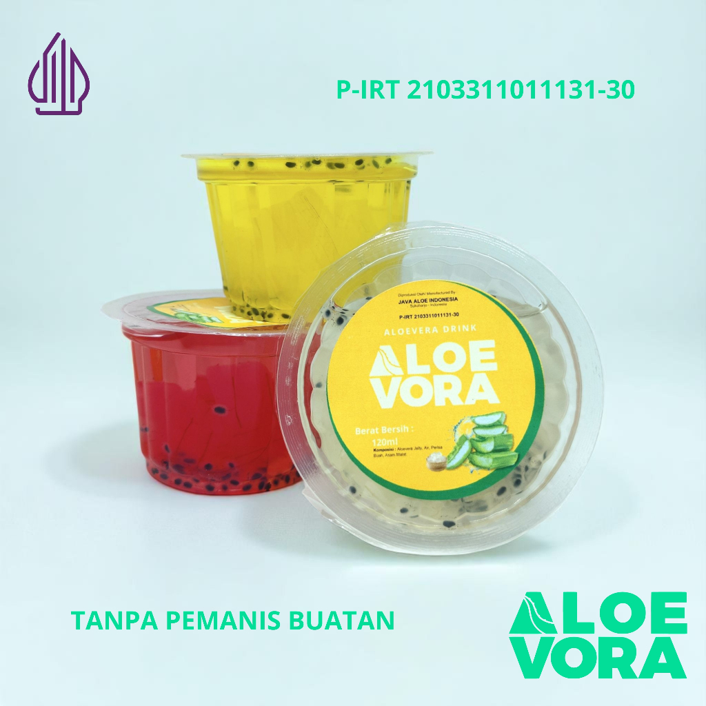 

Minuman Sehat & Segar Jelly Lidah Buaya (Nata de Aloevera) Varian Rasa MIX
