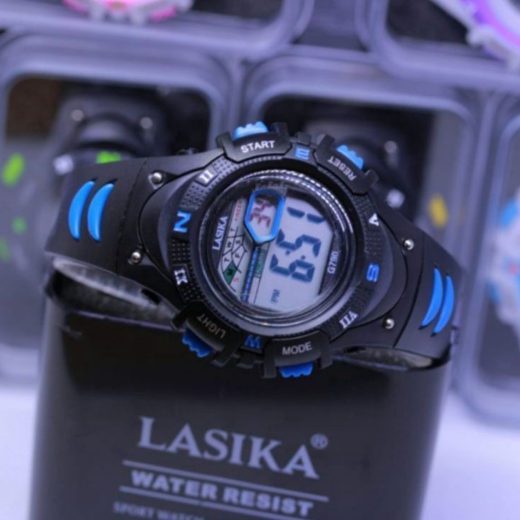 Berkualitas Lasika Original Jam Tangan Anak LakiLaki Remaja Digital Anti Air