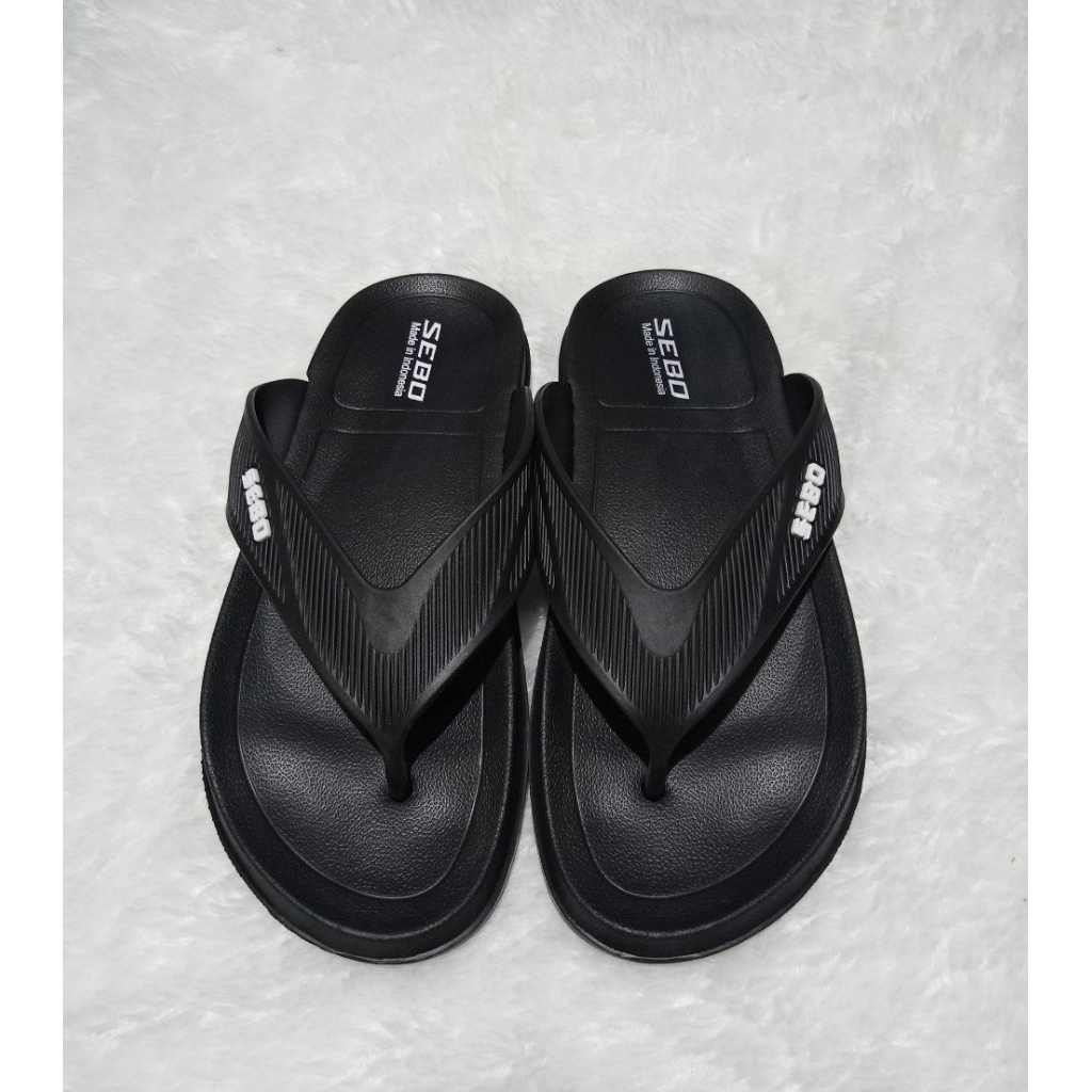 sandal jepit pria dewasa sebo warna campur