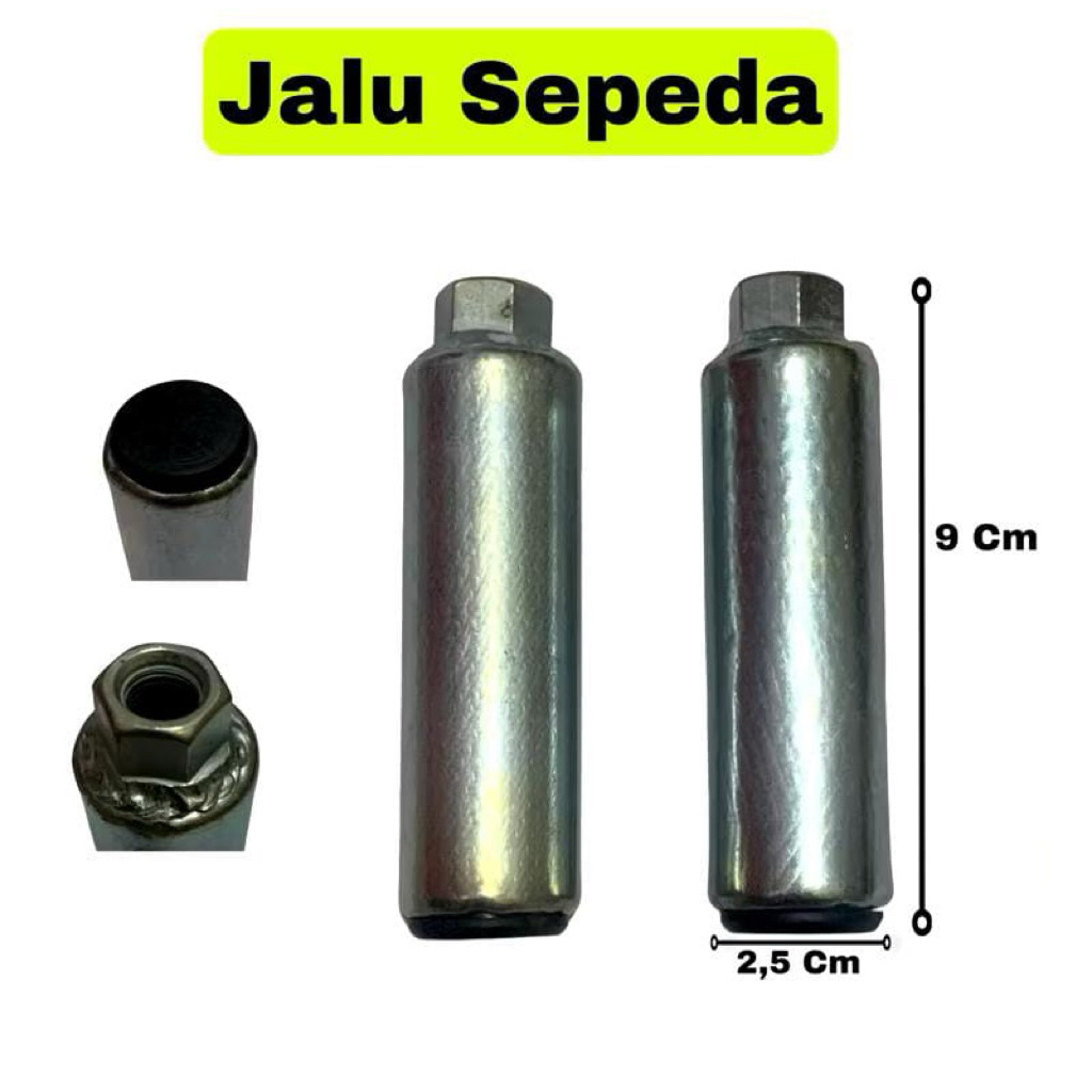 jalu sepeda // pijakan kaki sepeda // jalu footstep // sepeda jalu sepasang