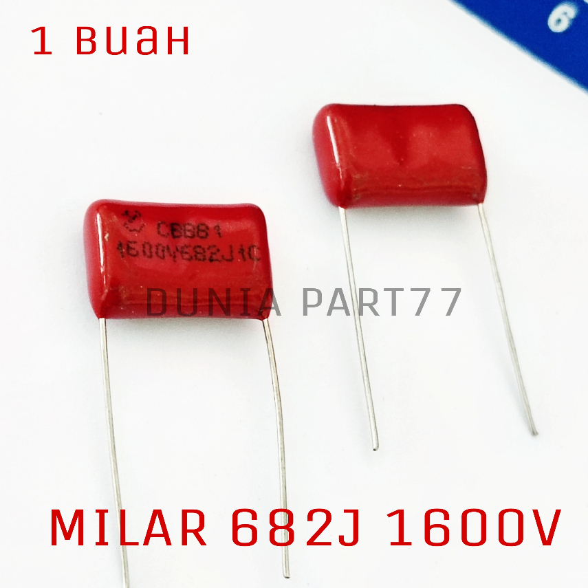 Milar 682J 1600V Kapasitor Mylar 682