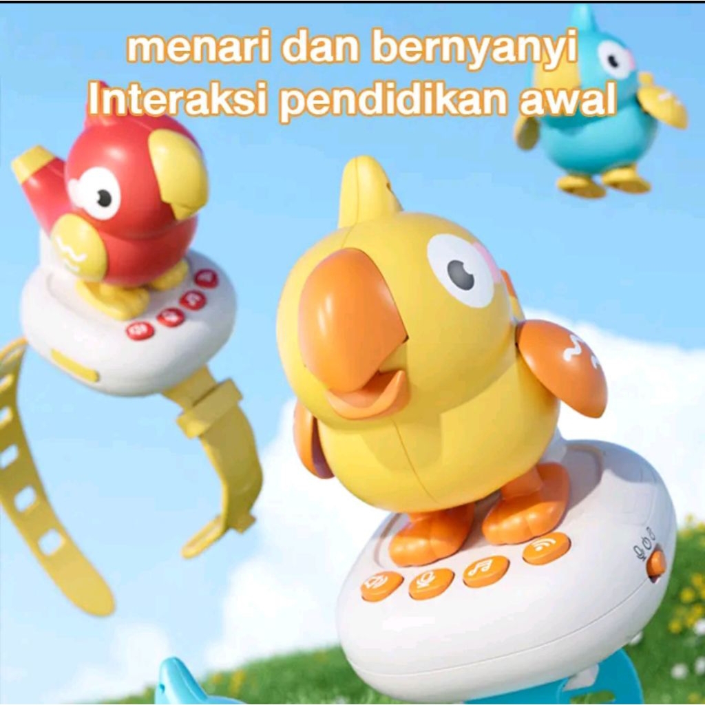 mainan anak burung bernyanyi bercerita lagu anak
