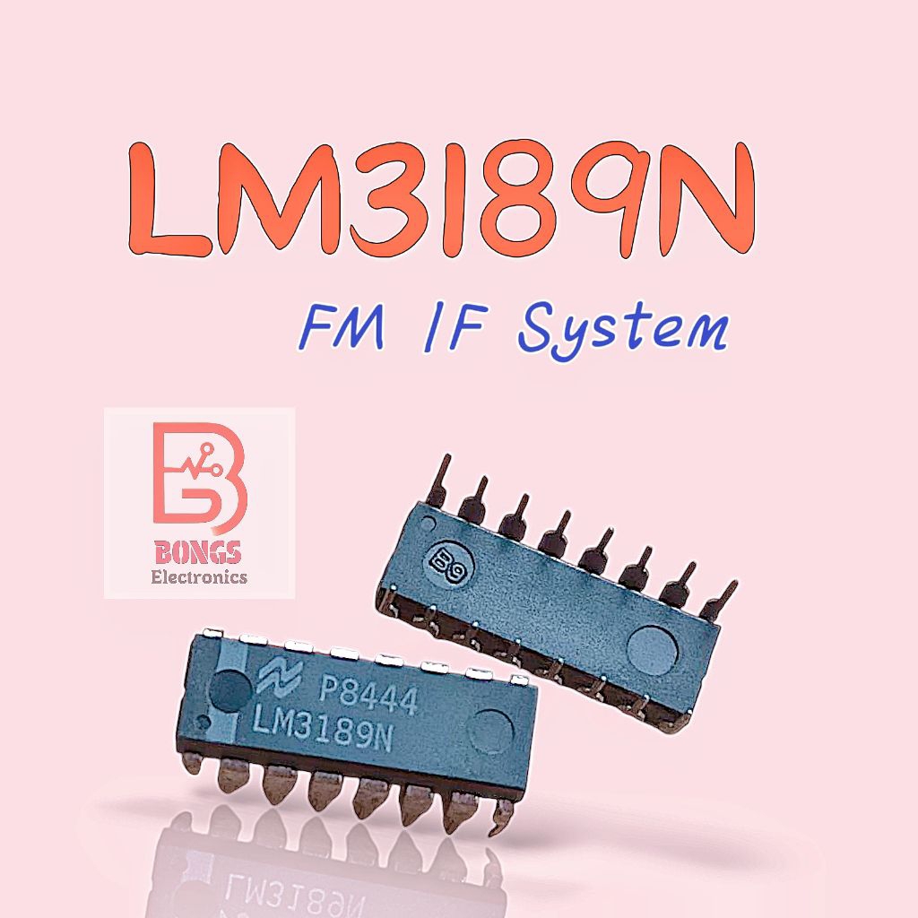 LM3189 FM IF System Dip -16 National