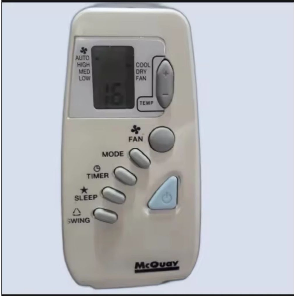Remote Control AC MCQuay Original