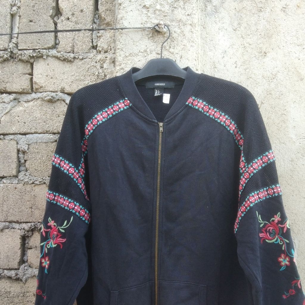 SWEATER ZIPPER FOREVER 21 | ZIPPER HOODIE