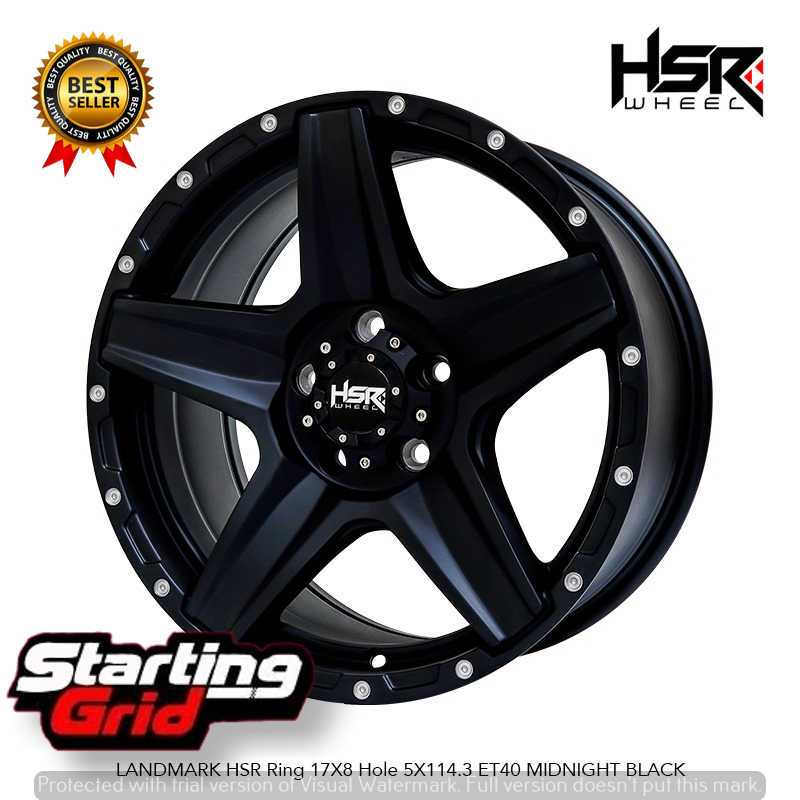 Velg Semi Offroad Untuk Innova, Xpander, Rush, Terios, Orlando R17 HSR Landmark