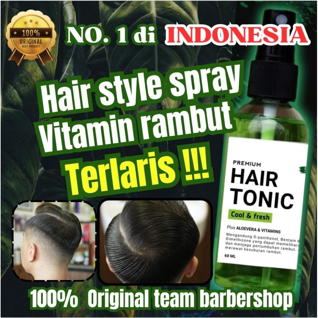 hair tonic spray vitamin rambut Terlaris Barbershop