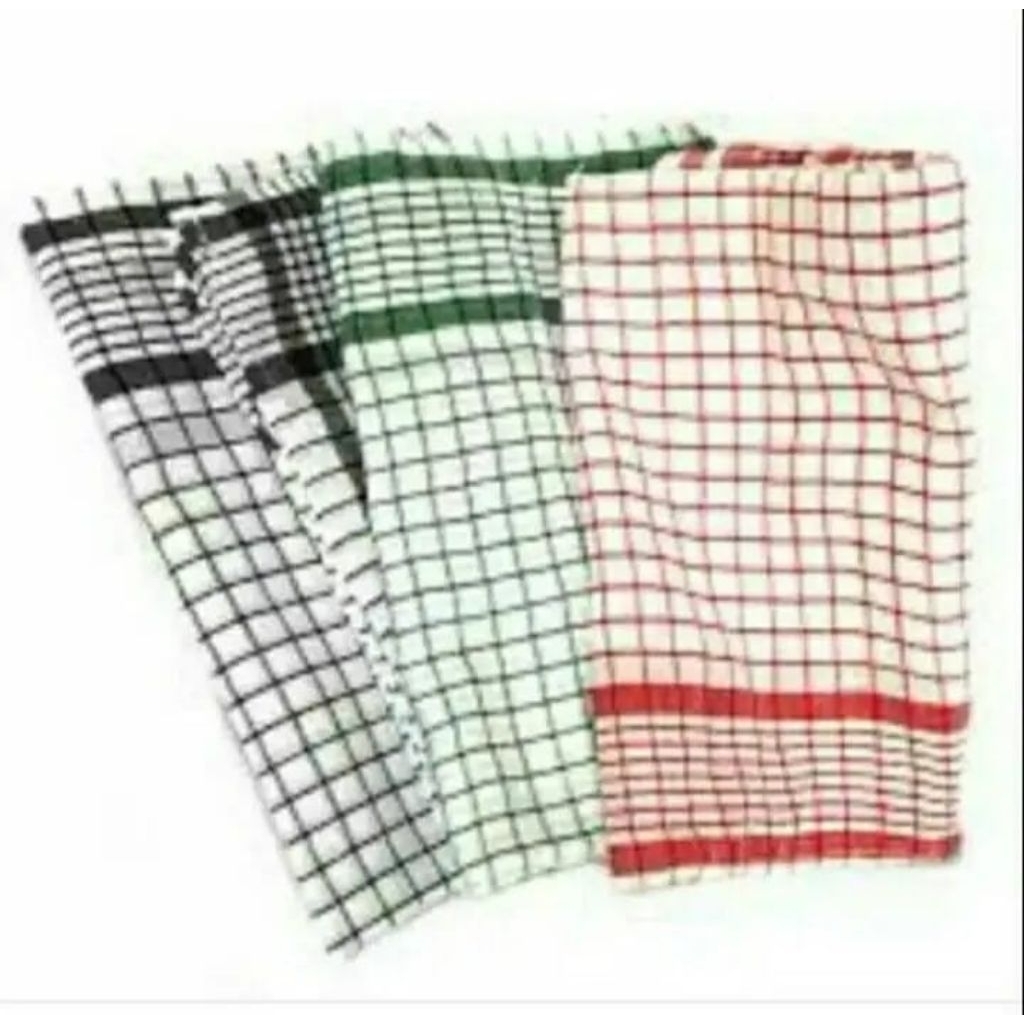 Serbet Dapur 1 Lusin Murah/ Kain Lap Dapur Tangan Murah 1 Lusin Murah Tebal dan Jumbo