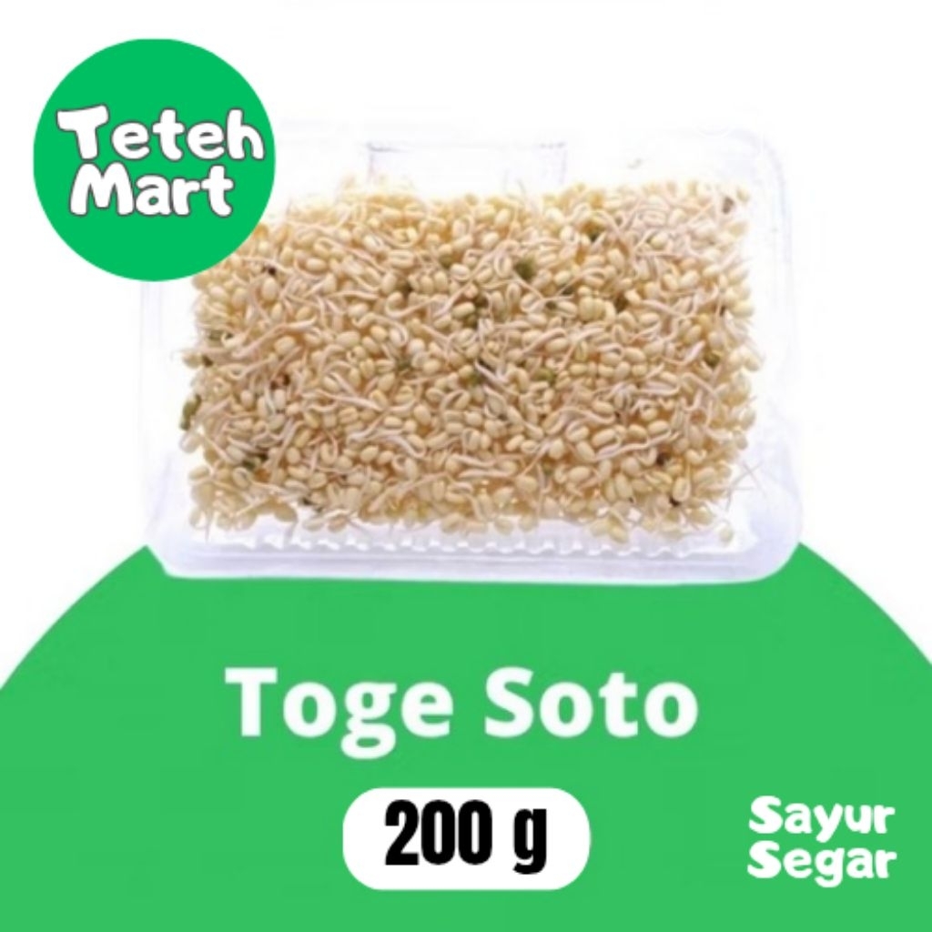 

Kecambah Toge Soto 200g