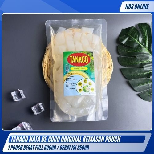 

Tanaco Nata de Coco Original 500gr | Nata Kelapa Siap Pakai Kemasan Pouch