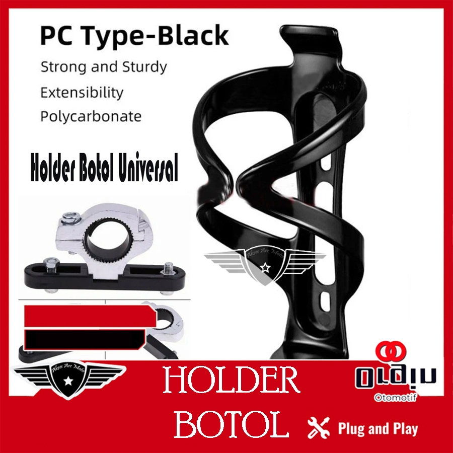 holder botol minuman motor dan sepeda vixion beat pcx adv