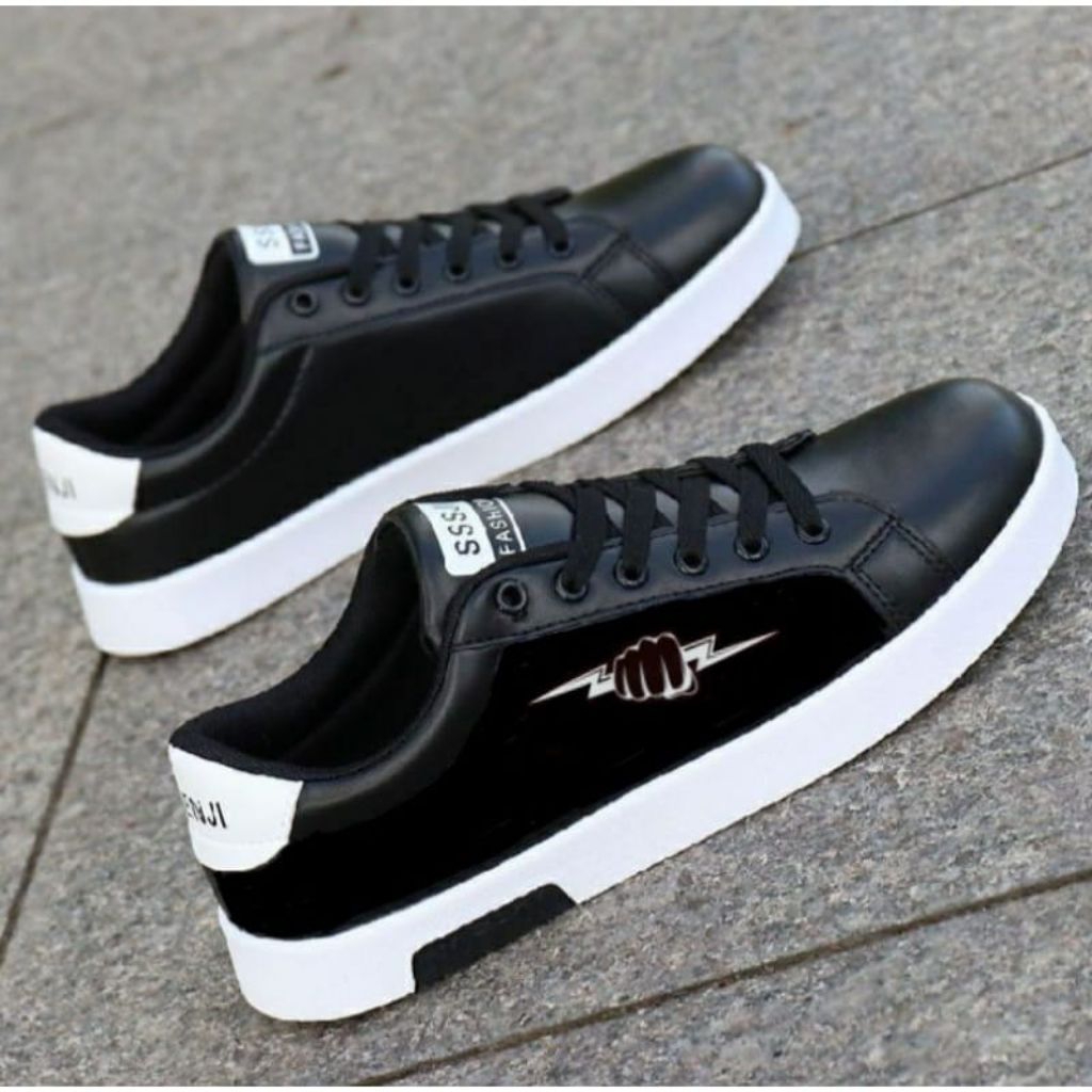 favorit sepatu pria terbaru sepatu sneakers sepatu peria motif tinju sepatu prom (cod)