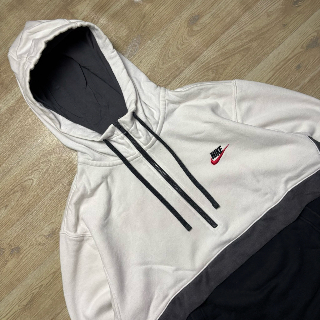 NIKE MINI LOGO HALFZIP HOODIE