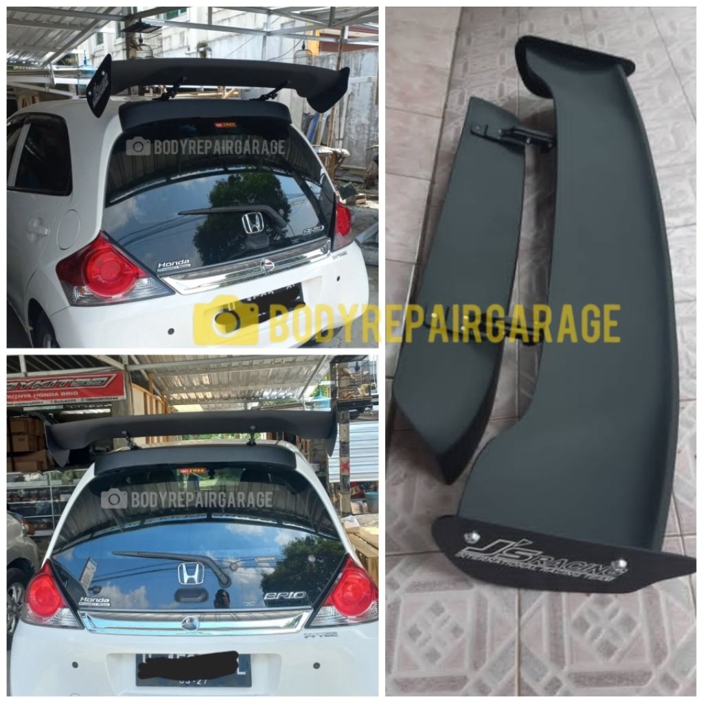 Spoiler Js Racing Old Brio / Brio Lama | Black Doff