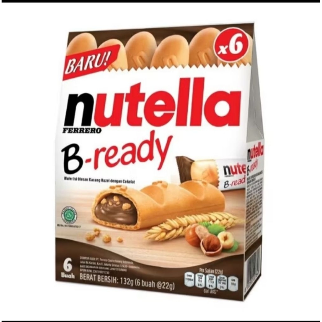 

Nutella B-ready t6 isi 6