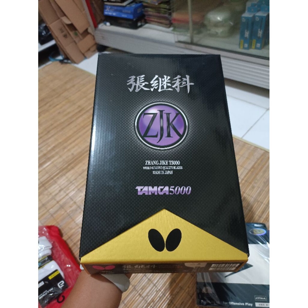 KAYU TENIS MEJA BUTTERFLY ZHANG JIKE TAMCA 5000 ORIGINAL