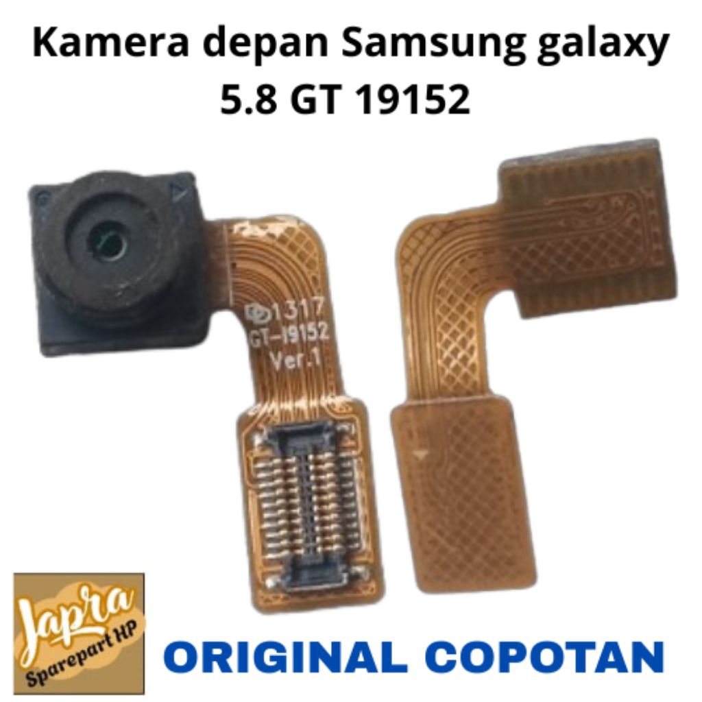 kamera depan Samsung galaxy Mega GT 19152 kondisi normal copotan bawaan