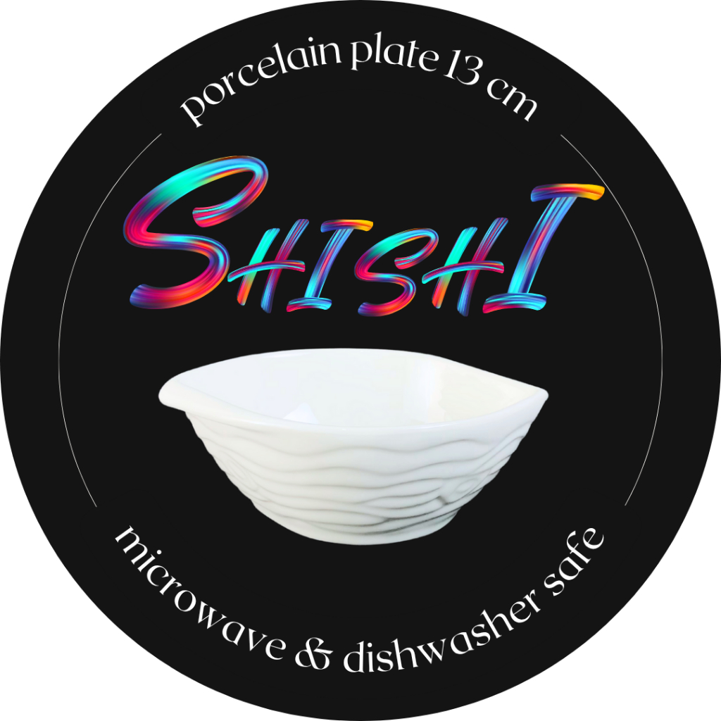 SHISHI Rice Bowl Cup | Porcelain Bowl | Mangkok Keramik | Mangkuk Nasi Porselen
