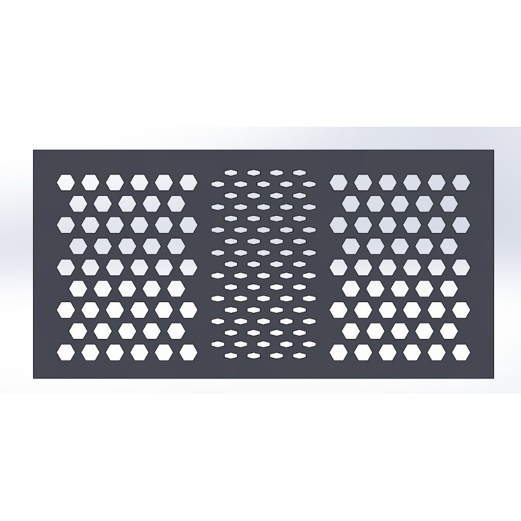 GRILL LINE ARRAY 2 INCH