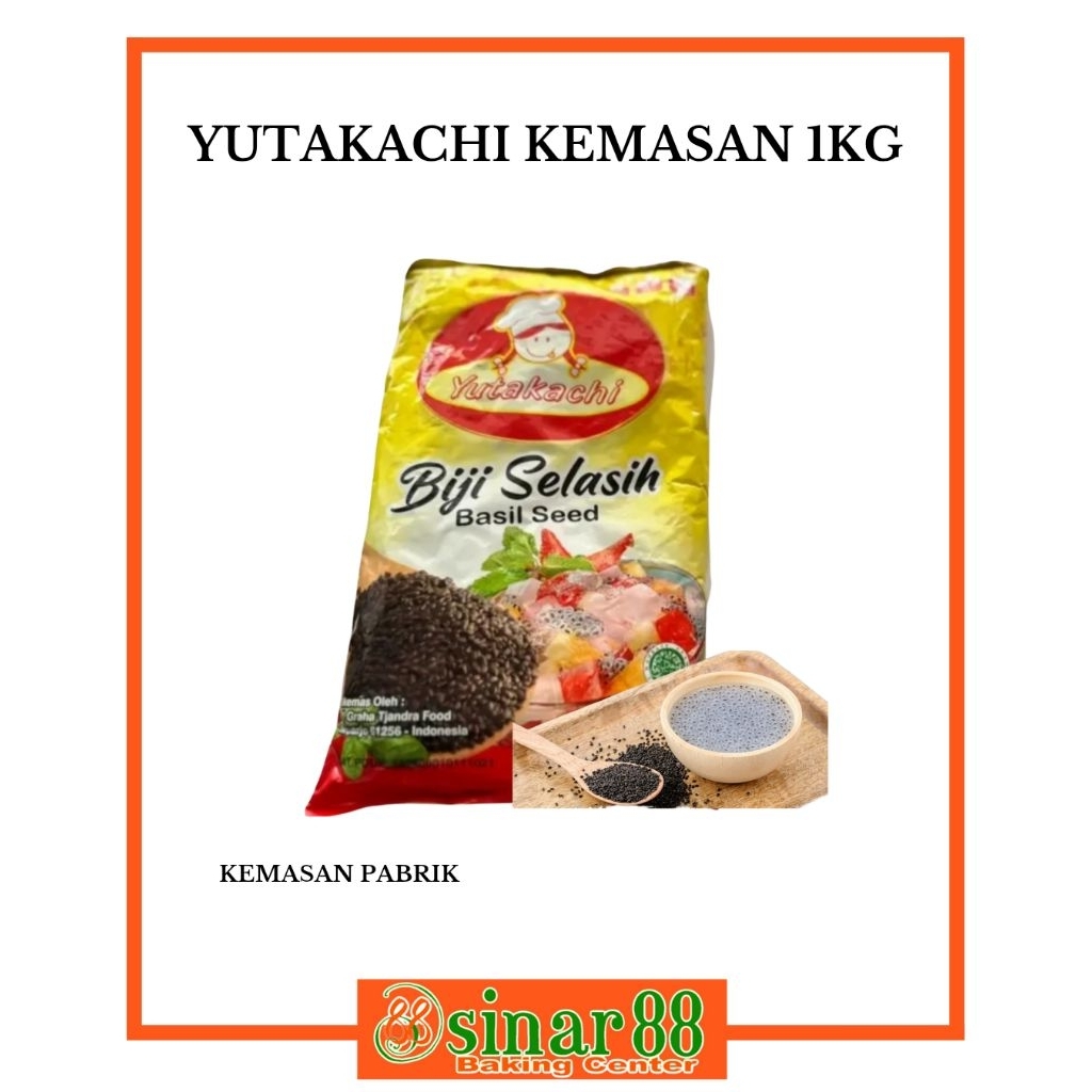 

Biji Selasih Yutakachi 1kg