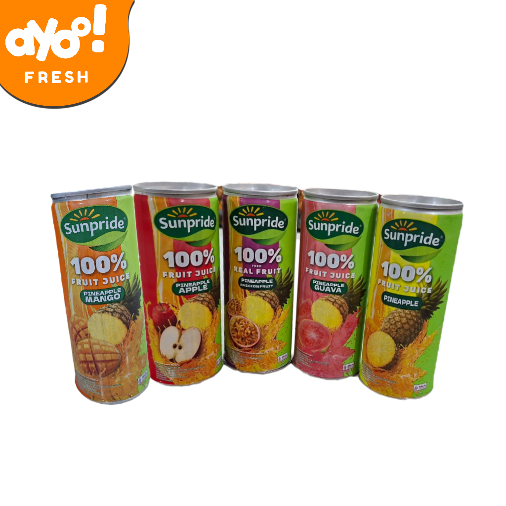 

Sunpride 100% Fruit Juice (Aneka Rasa) 220ml