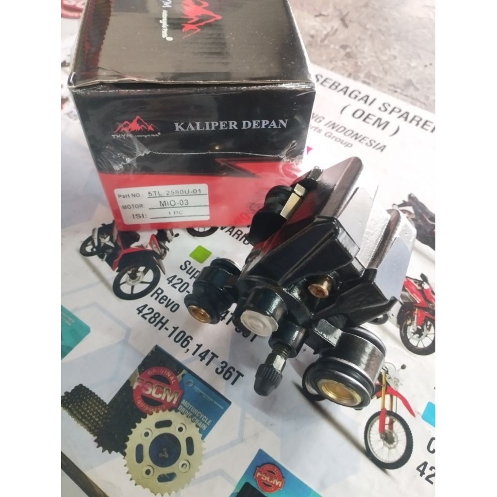 Kepala babi caliper cakram Mio sporty mio old