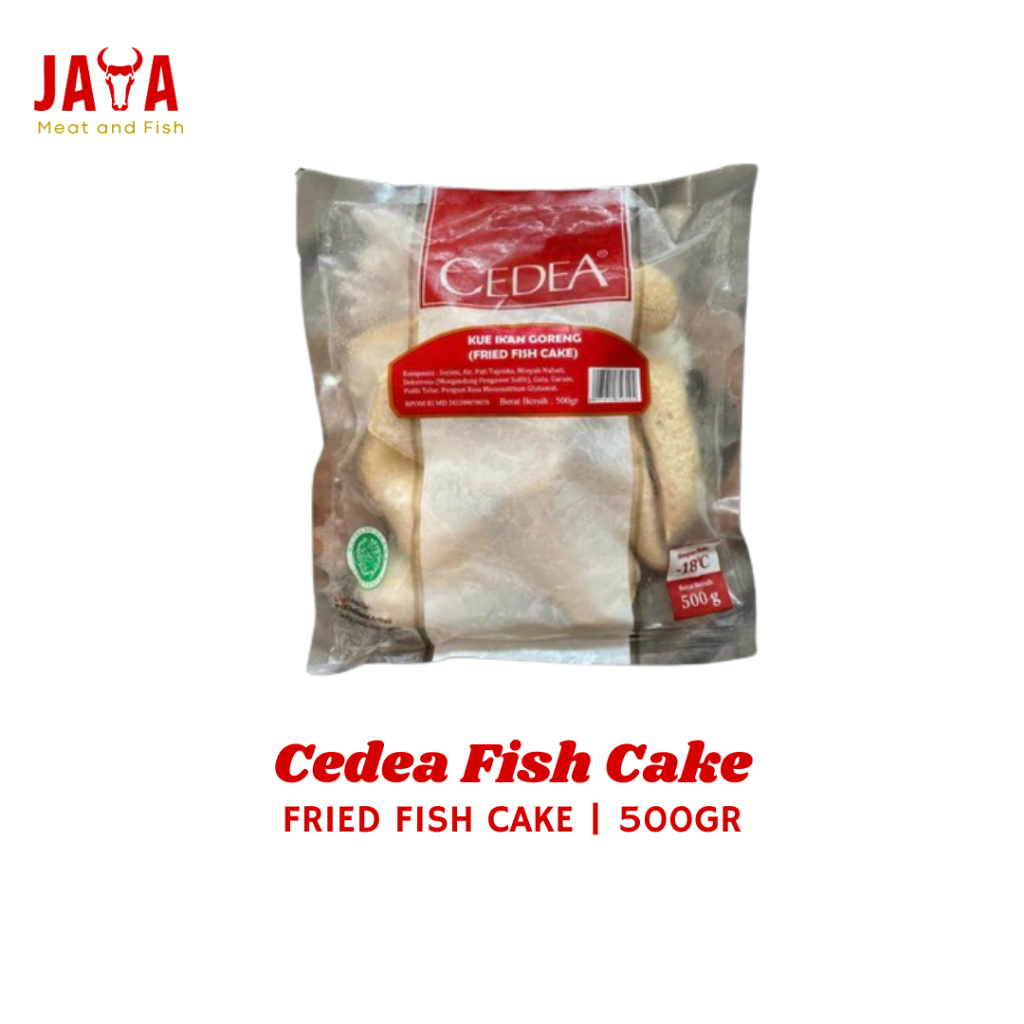 

Fish Cake Cedea 500Gr | Cedea Fried Fish Cake 500Gr