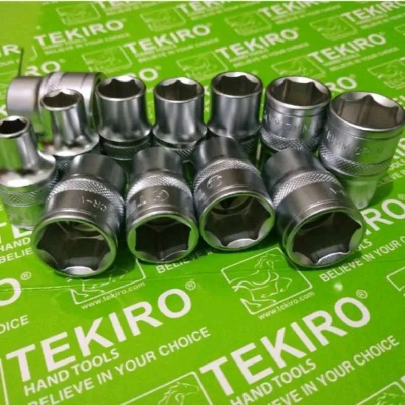 TEKIRO Mata Kunci Sok Sock Shock Socket 1/2" Inch 6PT 12PT 22 MM & 24 MM ORIGINAL YUKIDO JAPAN