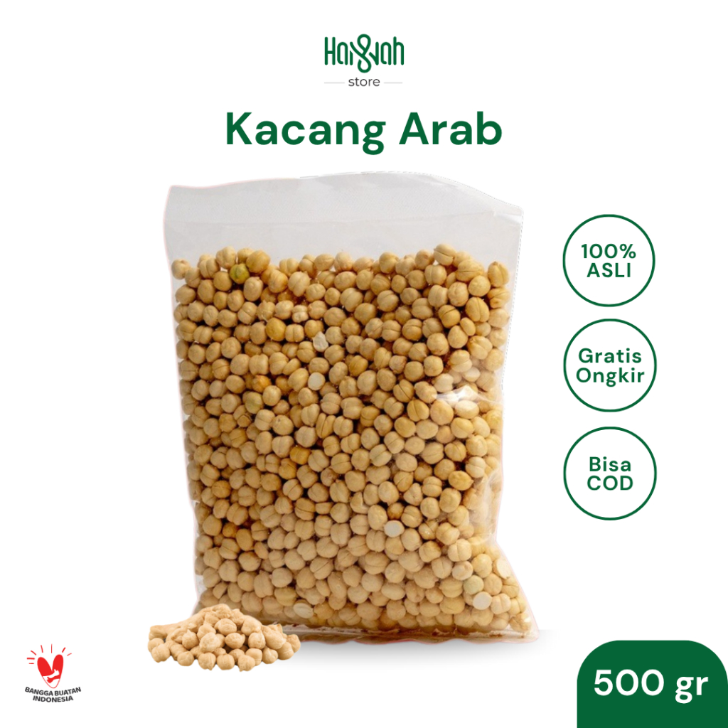 

Kacang Arab India 500 Gram Gurih Chickpea Oleh Oleh Haji Umroh