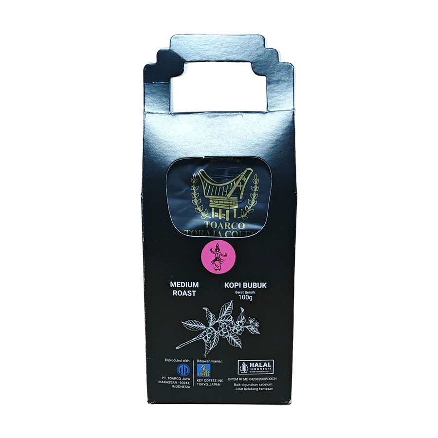 

TOARCO TORAJA ARABICA BOX L044 100 GR