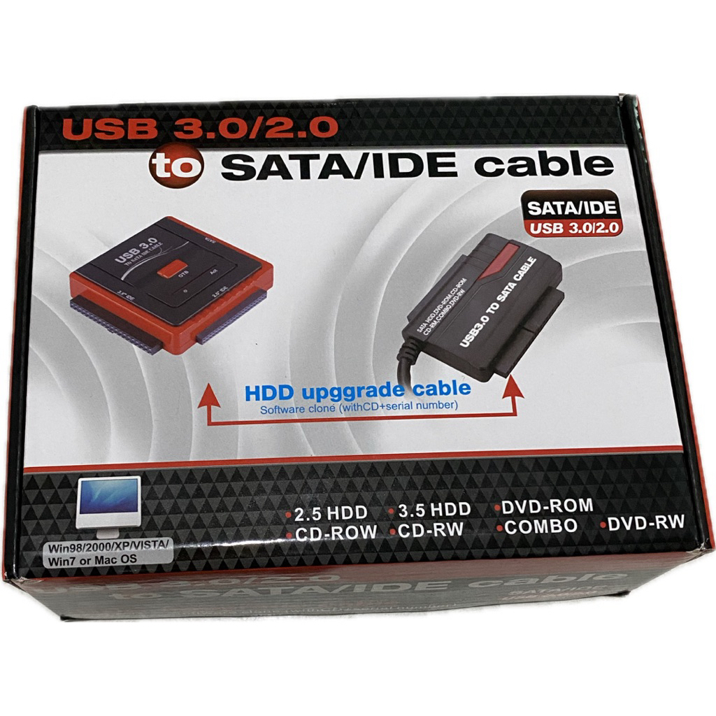 KABEL R DRIVER USB 3.0/2.0 TO SATA/IDE