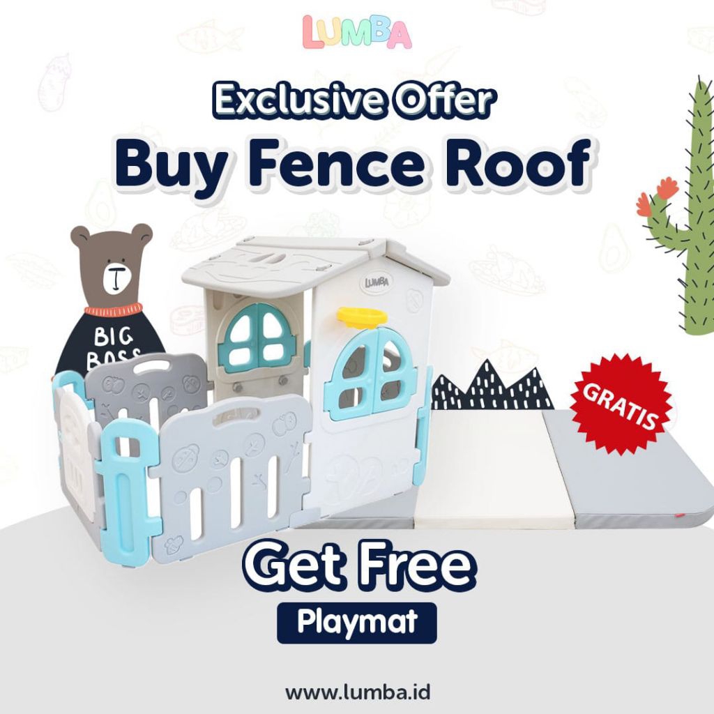 lumba playhouse+ playfence