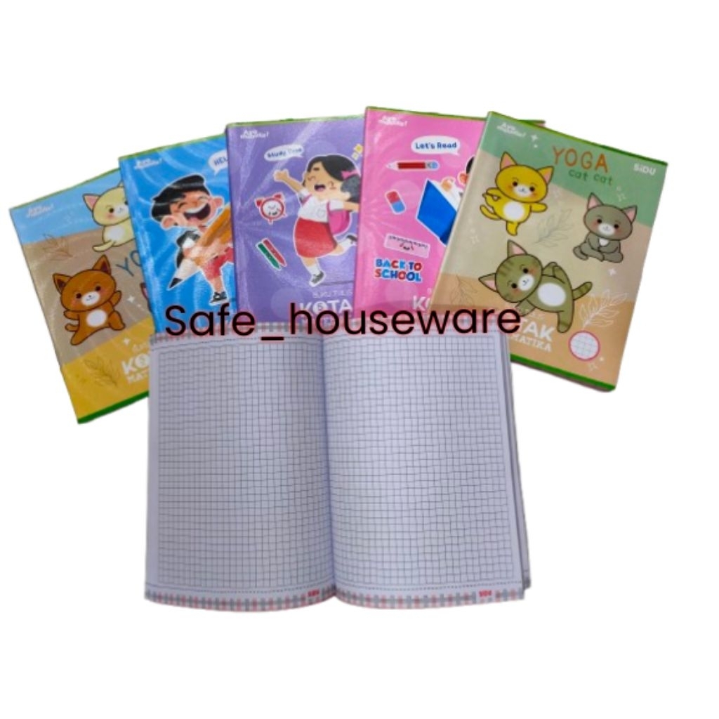 

Buku Tulis/Matematika Sidu Isi 100 Lembar/Pack