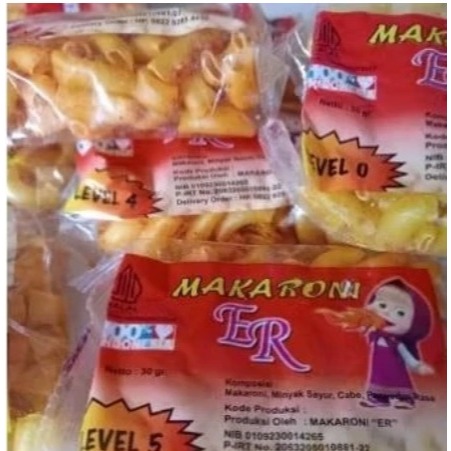 

Makaroni Er Marsha - Makaroni Level - Makaroni Pedas Gurih - Original
