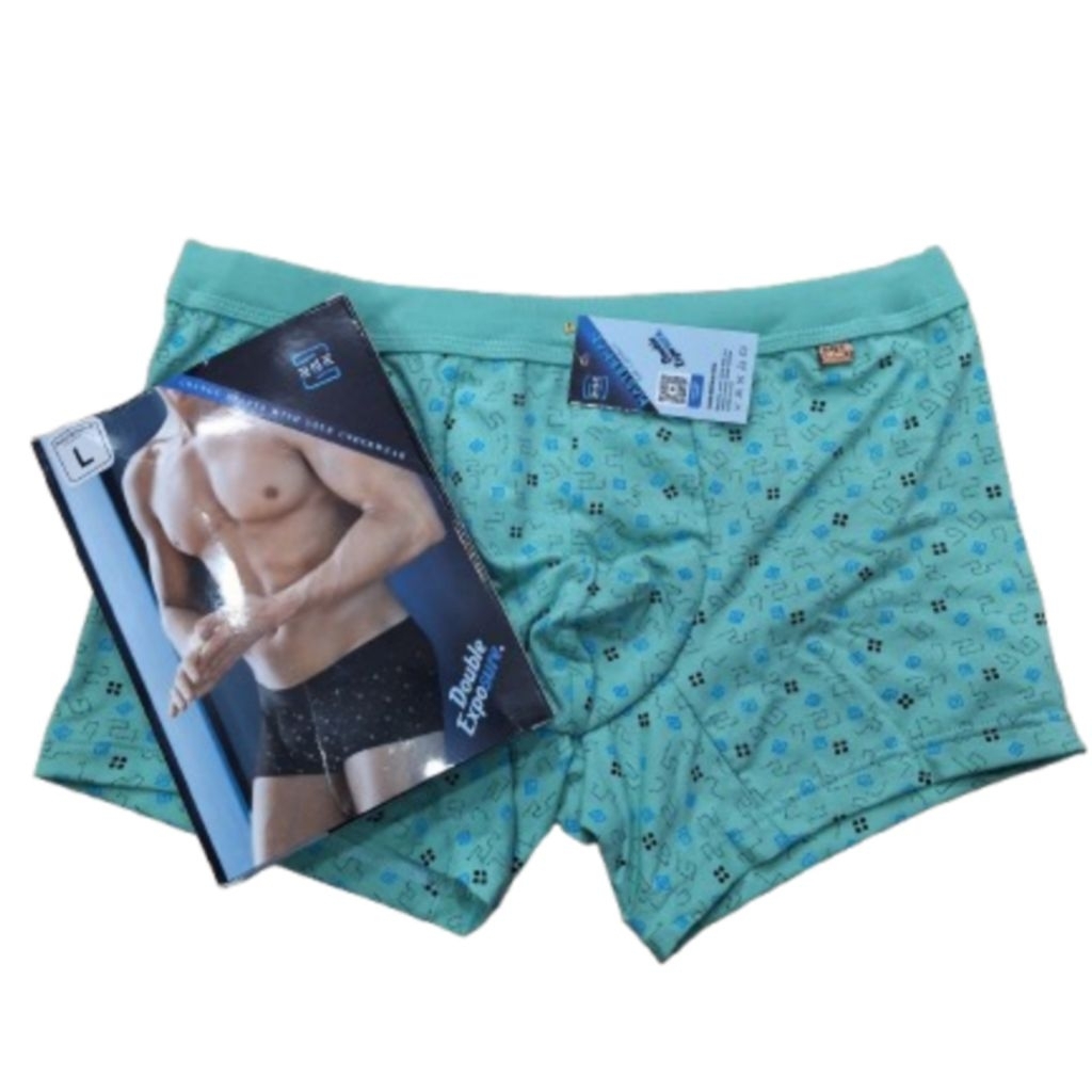 (3pcs)Celana Dalam Boxer Pria Masterman Double Expose/CD Pria Masterman Boxer 3pcs