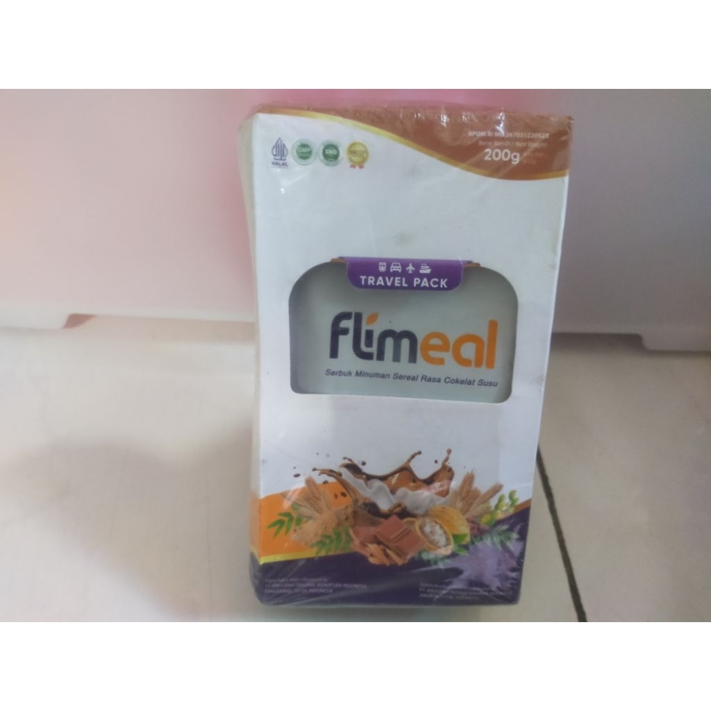 

Flimeal Serbuk Minuman Sereal Rasa Cokelat Susu 200gr REJECT KEMASAN