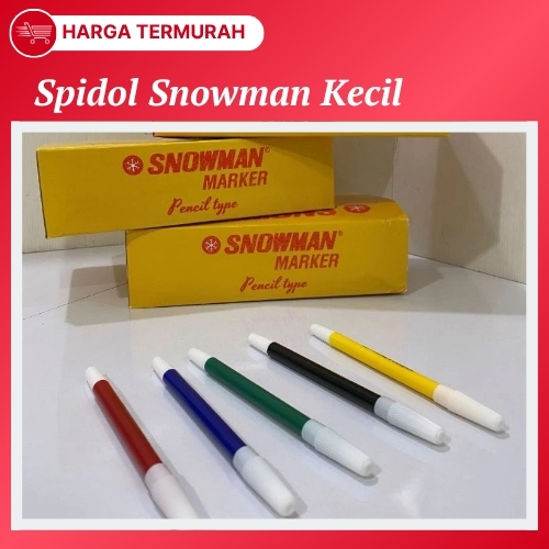 

Spidol Snowman Kecil Spidol Hitam Spidol Merah Spidol Biru Spidol Snowman