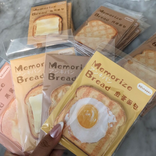 

STICKY NOTE / MEMOPAD BENTUK TOAST
