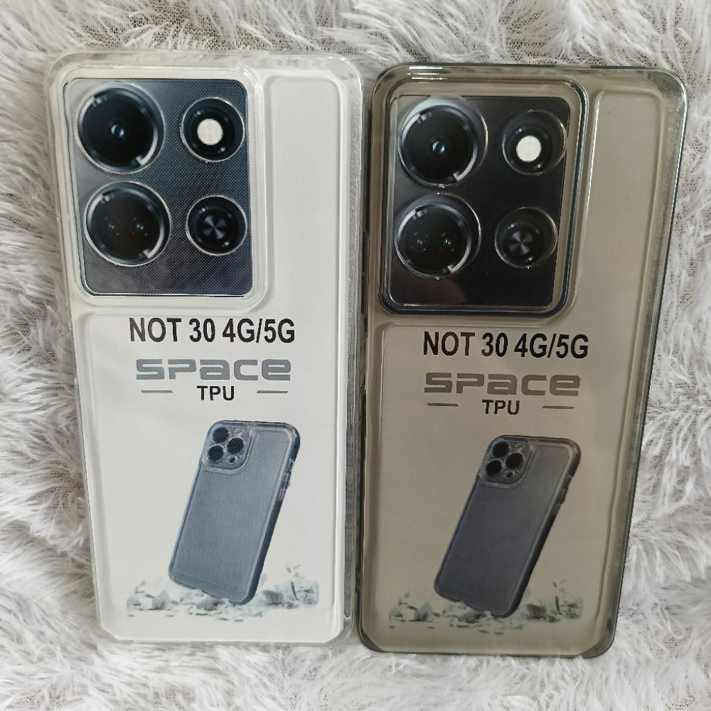 Softcase Casing Infinix Not 30 4G/5G Selikon Bening Trasparan Pelindung belakang HP+Camera